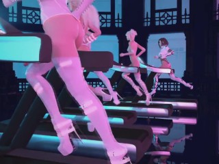 3D Shemale Group Sex Party - Better Futanari Cartoon Animation Porn